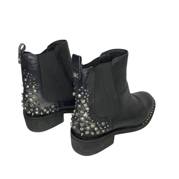 Sam Edelman Dover Boots Size 9 Studded Leather Festival Punk Style - Picture 1 of 7